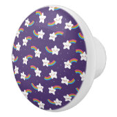 Rainbow Stars Knob Keramische Knop (Rechts)