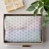 Rainbow Stars Magical Fantasy Pattern Tissuepapier (Geschenk)