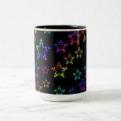 Rainbow Stars Motif Mug (Centre)