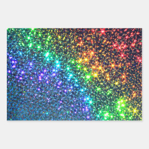 Rainbow Stars Papier Papier de serviettes Plaques