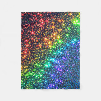 Rainbow Stars Party iPhone Wallet Case Fleece Deken