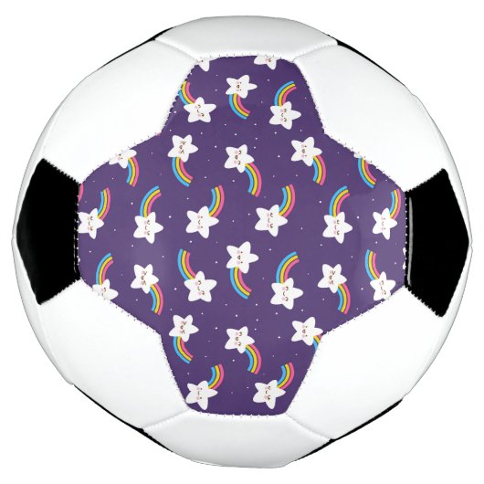 Rainbow Stars Soccer Ball (Tourné)