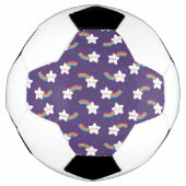 Rainbow Stars Soccer Ball (Devant)