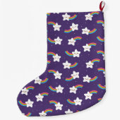 Rainbow Stars Stocking Grote Kerstsok (Achterkant)