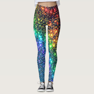 Rainbow Stars Yoga Pants Leggings