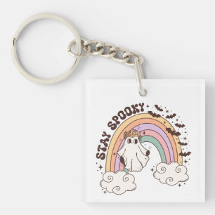 Rainbow Stay Spooky Sleutelhanger