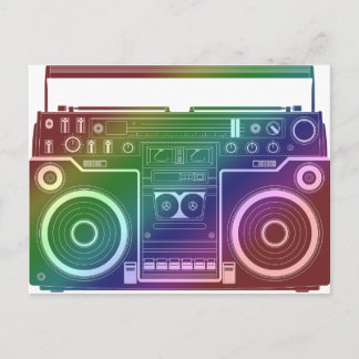 Rainbow-stereo Briefkaart