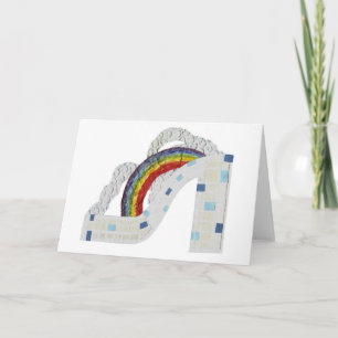 Rainbow Stiletto Wenskaart Kaart