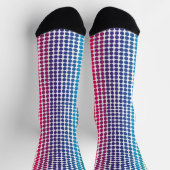 Rainbow Stippen Pattern Sokken (Top)