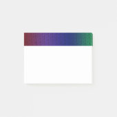 Rainbow Stockinette Post-it® Notes (Voorkant)