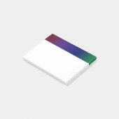 Rainbow Stockinette Post-it® Notes (Schuin)