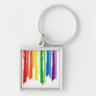 RAINBOW STREAKS -.png Sleutelhanger