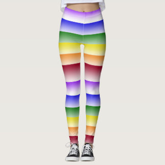 Rainbow Stripe Leggings
