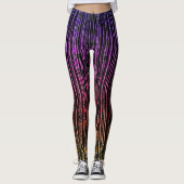 Rainbow Stripe Pride Leggings (Voorkant)