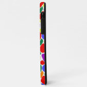 Rainbow Striped Mozaïek iPhone / iPad hoesje (Achterkant/links)