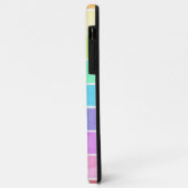 Rainbow striped Phone Case (Achterkant/links)