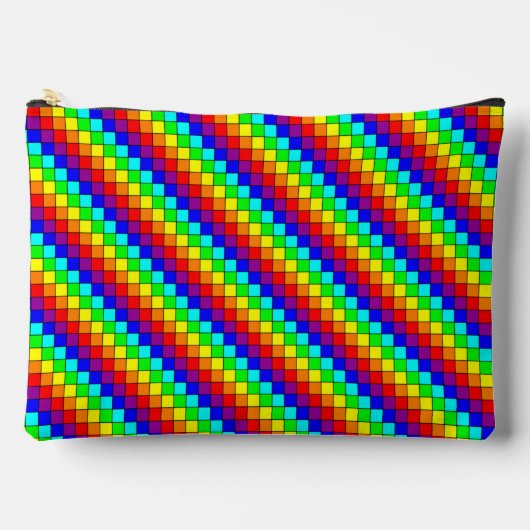Rainbow Stripes - Accessoires Pouch Etui (Voorkant)