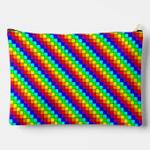 Rainbow Stripes - Accessoires Pouch Etui (Achterkant)