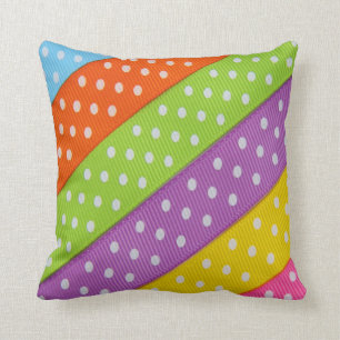 Rainbow Stripes American Mojo Coussin