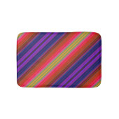 Rainbow Stripes Bath Mats Badmat (Voorkant)