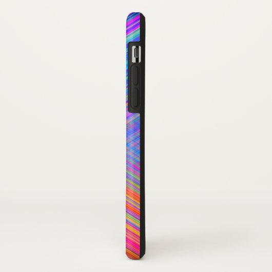 Rainbow Stripes Design moderne iPhone / coque ipad (Dos/Gauche)