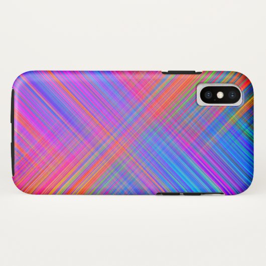Rainbow Stripes Design moderne iPhone / coque ipad (Dos (Horizontal))