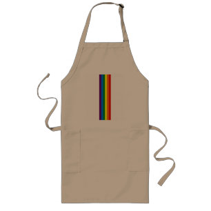 Rainbow Stripes Gay Pride LGBT-ondersteuning Lang Schort