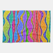 RAINBOW STRIPES Kitchen - Bar - Bath TOWELS Theedoek (Horizontaal)