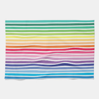 Rainbow Stripes Kitchen Towel Theedoek