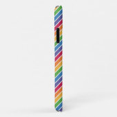 Rainbow Stripes Pattern Case-Mate iPhone Case (Achterkant/rechts)