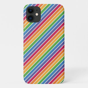 Rainbow Stripes Pattern iPhone 11 Hoesje