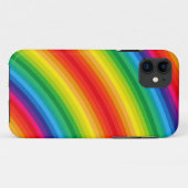 Rainbow Stripes Pattern Case-Mate iPhone Case (Achterkant (horizontaal))