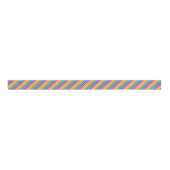 Rainbow Stripes Pattern Grosgrain Lint (Voorkant)