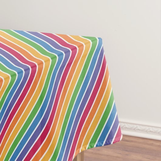 Rainbow Stripes Pattern Tafelkleed (Voorbeeld)