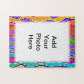  RAINBOW STRIPES PUZZLE LIJST LEGPUZZEL (Horizontaal)