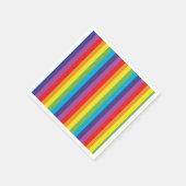 Rainbow Stripes servetten (Hoek)