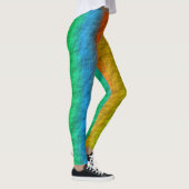 RAINBOW STRIPES TEXTURE LEGGINGS (Rechts)