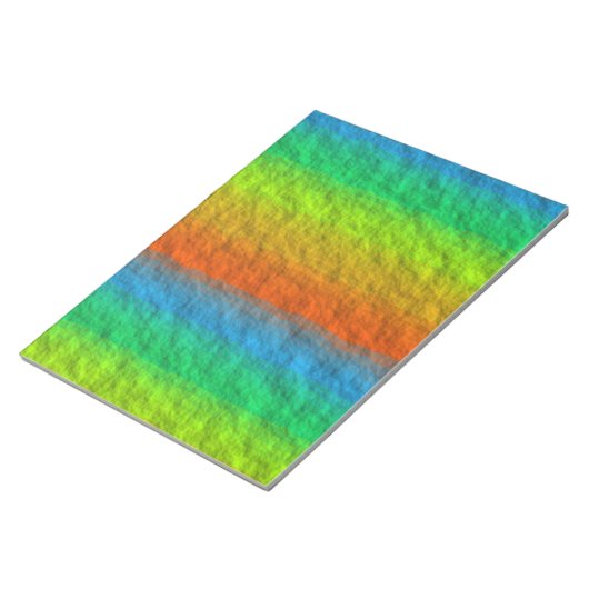 RAINBOW STRIPES TEXTURE NOTITIEBLOK (Schuin)