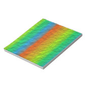 RAINBOW STRIPES TEXTURE NOTITIEBLOK (Gedraaid)