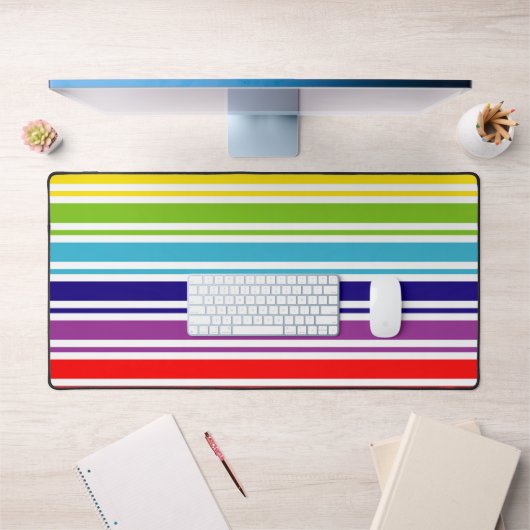 Rainbow Strips Achtergrond Bureaumat (Kantoor 1)