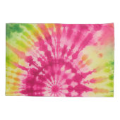 Rainbow Stropdas-Dye - 7 Fotocollage -  Vibe Kussensloop (Achterkant)