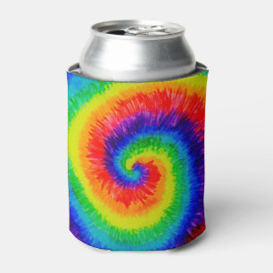 Rainbow-Stropdas-Dye-alcoholinkt Blikjeskoeler