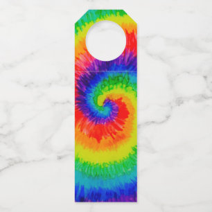 Rainbow-Stropdas-Dye-alcoholinkt Flessenhanger