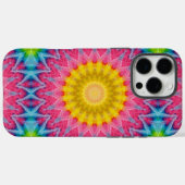 Rainbow Stropdas-Dye Mandala met levendige symmetr Case-Mate iPhone Case (Achterkant (horizontaal))