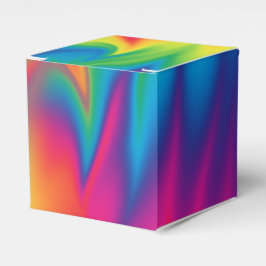 Rainbow Stropdas-geverfd Verjaardagsfeest Favoriet Bedankdoosjes