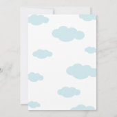 Rainbow, Sun and Clouds Baby shower invitation (Dos)