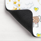 Rainbow Sun Cow Mouse Pad! Tapis de souris (Coin)