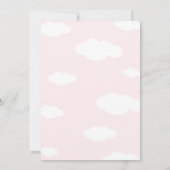 Rainbow, Sun en Clouds Kind, verjaardag Roze1 Kaart (Achterkant)