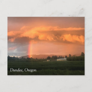 Rainbow Sunset Briefkaart
