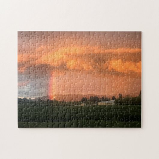 Rainbow Sunset Legpuzzel (Horizontaal)